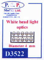 4mm Headlight optics x 10
