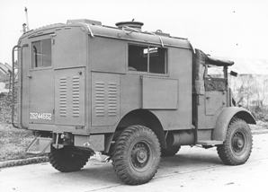Morris C4 Mk 2 Radio Van - Steel body