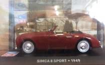 Simca 8 Sport - 1949 Burgundy