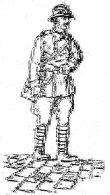 French officer standing 