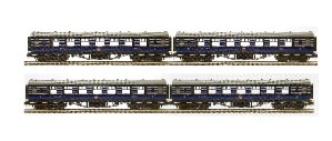 MTH LMS Coronation Scot 4-coach set in blue. 1:43 scale