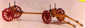 O-scale Duncan Models Railway-type Pole-wagon kit