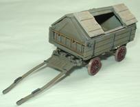 O-scale Duncan Models Horse-drawn Dust-cart kit