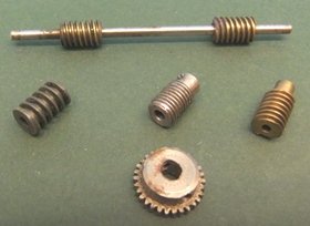 Assorted Gears & Geared Layshaft