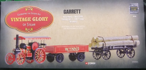 1:50 Garrett Road Tractor & 2 Trailers 