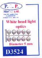 5mm Headlight optics x 10