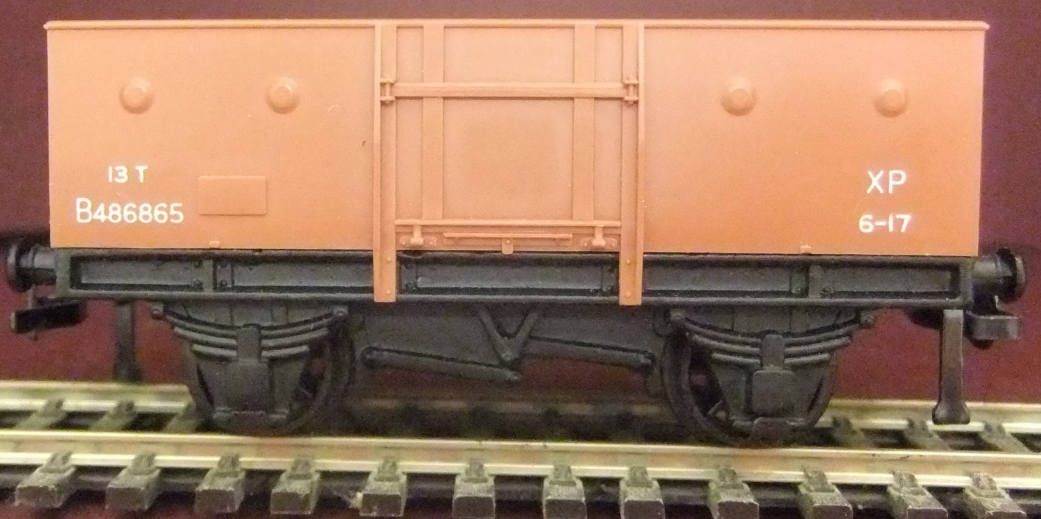 HD BR (B) Steel-bodied open wagon (4640) - Brown