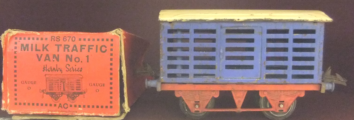 Hornby 0-scale No:1 Milk Traffic Van