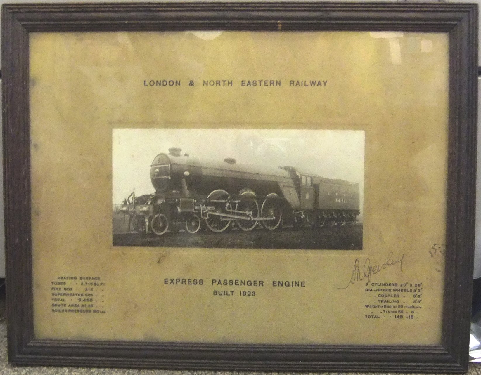 Framed print of 