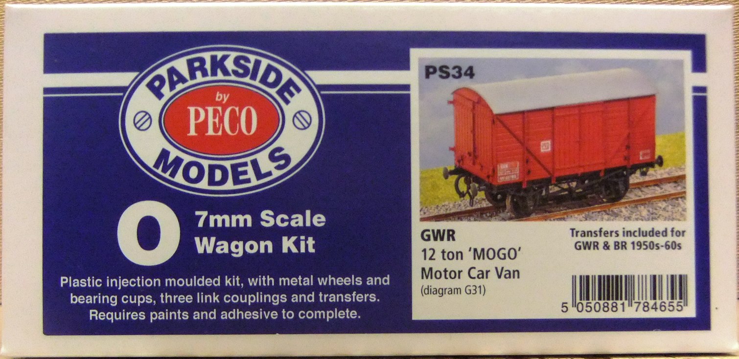0-scale Parkside Ex-GWR 