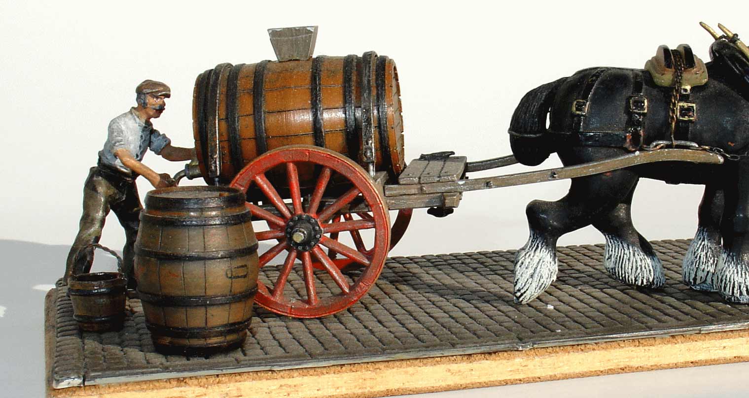 Duncan Models Water-Barrel Cart