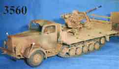 1:35 Bundeswehr Mercedes Maultier + 3.7cm 