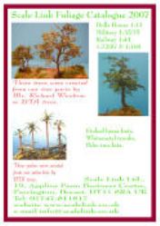 Scale Link Foliage & Trunk Catalogue 2019