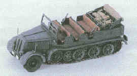 1:72 SDKfz.8 DB10 12 ton Half Track - Ready Built 
