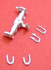 Tow-bar with hook, lock bars, towing eyes 1/35