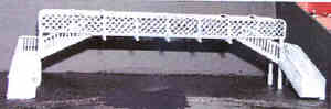 'N' LMS-style 2-track footbridge