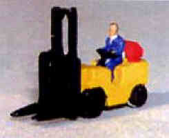 'N' Gas powered fork lift truck