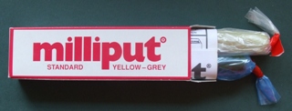 Milliput Epoxy putty - Standard (Retail only)