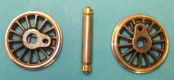 Markits 17mm 00/H0 Driving Wheels x 2 - 16.5mm axle