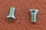 Mashima mounting screws M1.4 x 2mm 