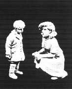Woman with small boy