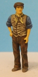 Omen - Workman/Canal boatman wearing a waistcoat