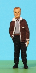 Omen - Middle-aged man in sheepskin jacket