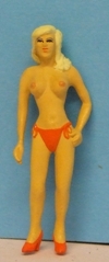 Omen - Girl in a bikini bottom only