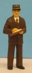 Omen - French C.I.W.L conducteur, holding a passenger list