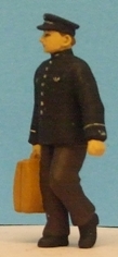 Omen - French C.I.W.L porteur, carrying a suitcase