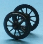 15mm Tender wheelsets x 4 for OO/HO