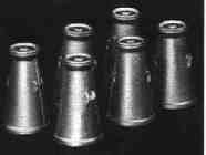 6 Conical Milk Churns