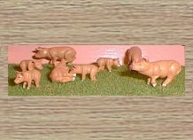 LANGLEY MINIATURES L21 Pigs & Piglets