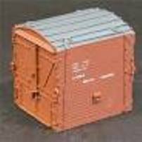 SKYTREX 0-scale SMRL15P Container - Painted