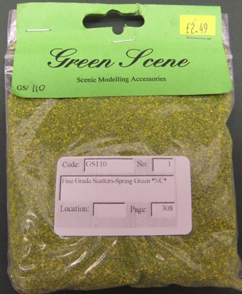 Greenscene Leaf Scatter - Spring Green - Fine