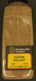 Woodland Scenics Ballast - Buff (57.7  cubic inches)