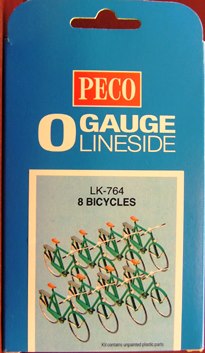 1:43 PECO LK764 8 Bicycles x 1
