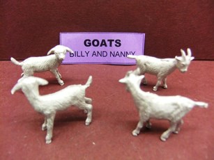 1:43 Duncan Models 4 Goats x 1