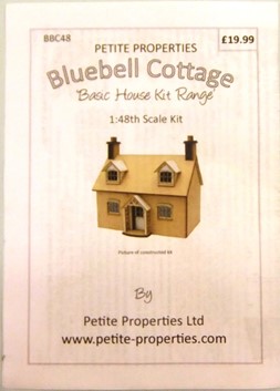 1:43 Petite Properties Laser Kit = Bluebell Cottage