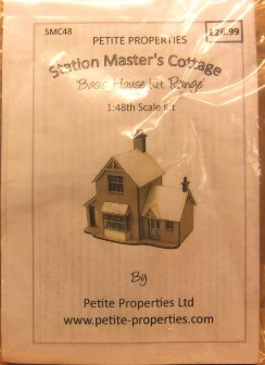 1:43 Petite Properties Laser Kit = Station Master's House