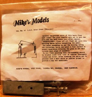 1:43 Mikes Models kit = GWR Water Crane
