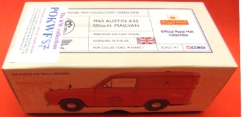 1:43 Corgi Vanguards Austin A35 Royal Mail Van (2011 Hornby)