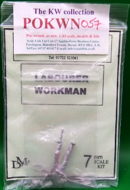 Duncan Models Labourer - unpainted