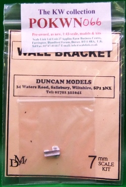 Duncan Models Wall Bracket Casting