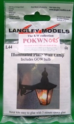 Langley Models L44 Plain Wall Lamp kit