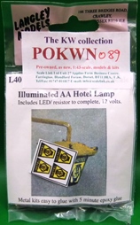 Langley Models L40 'AA' Wall Lamp kit 