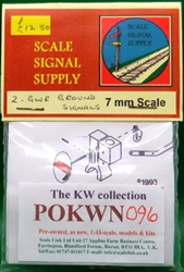 Signal Supply Company GWR Ground Signals kit