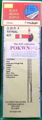 Signal Supply Company No:4 GWR  Tubular Post Signal kit