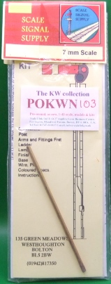 Signal Supply Company No:4 GWR Tubular Post Signal kit