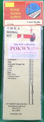 Signal Supply Company No:4 GWR Tubular Post Signal kit